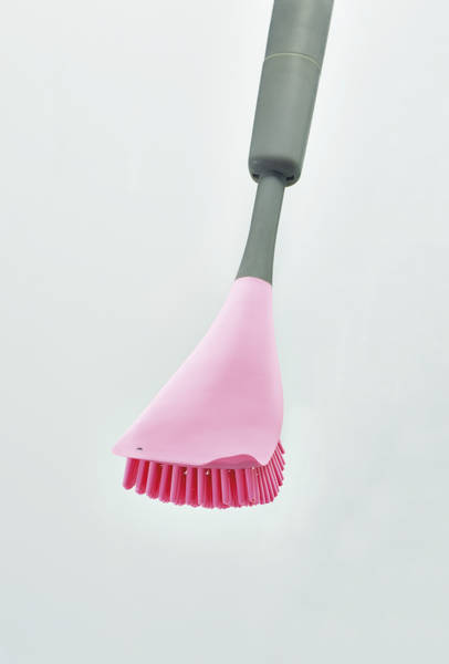 biOrb Veelzijdige reinigingsborstel roze (51885)